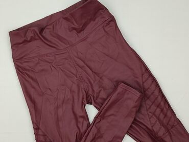 spodnie joggery moro damskie: Yu & Me, Leggings Eco-leather for women, size S (EU 36)