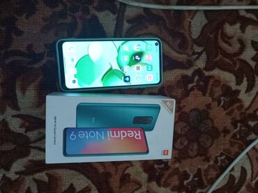 где можно продать бу телефон: Xiaomi, Redmi Note 9, Б/у, 64 ГБ, цвет - Синий, 2 SIM