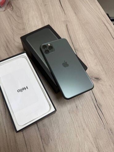 iphone чехол чёрный: IPhone 11 Pro Max, 256 ГБ, Matte Midnight Green, Гарантия, Face ID, С документами