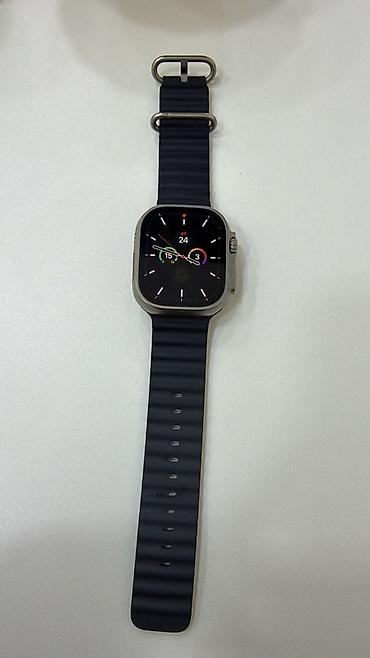 dinamik ocean: Apple Watch Ultra, 49 mm - Korpus: titan və keramika arxa qapaq, safir — 3