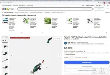 Kosilice i trimeri: Akumulatorska, Novo, O trošku kupca — 10