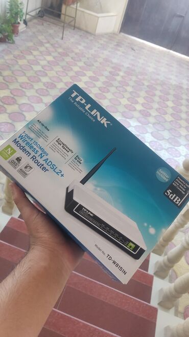 wifi adapter qiymeti: TP-Link modem.İşləyir.Təkcə adapteri yoxdu