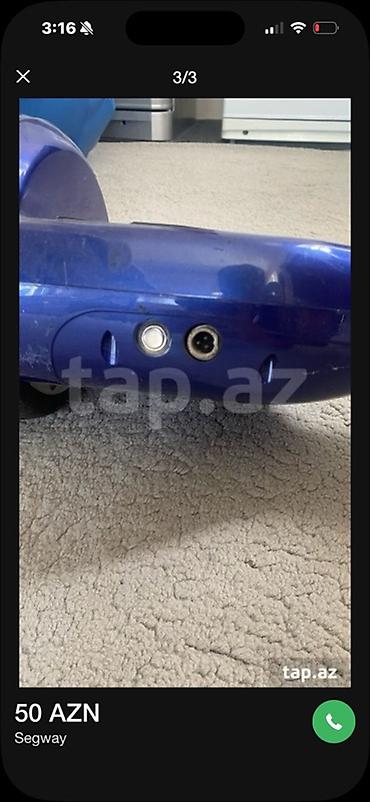 hoverboard qiyməti: Almaniyadan alinib.Cox gozel rengi var,axsam isiglari yanir.Zaretga — 3