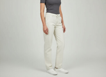 spodnie robocze krótkie castorama: PULL&BEAR, Jeans for women, size M