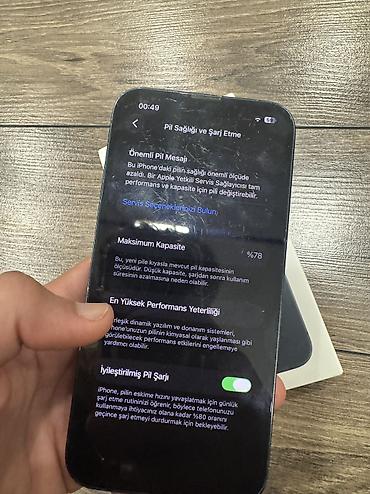 iphone komputer: IPhone 13, 128 GB, Midnight, Simsiz şarj, Face ID, Sənədlərlə — 5