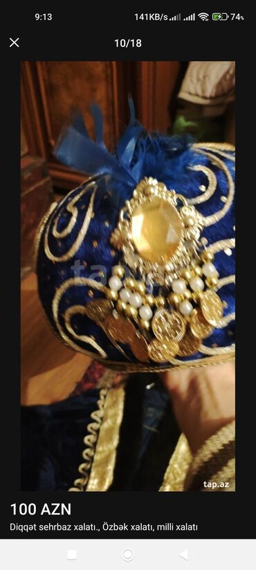 Milli geyimlər: Təcili Özbəkistan geyimi burdan alınmayıb. Hədiyyə veribləir — 6