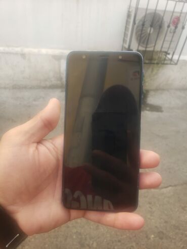 Mətbəx texnikası: Samsung Galaxy A7 2018, 64 GB, rəng - Göy, Barmaq izi, İki sim kartlı, Face ID