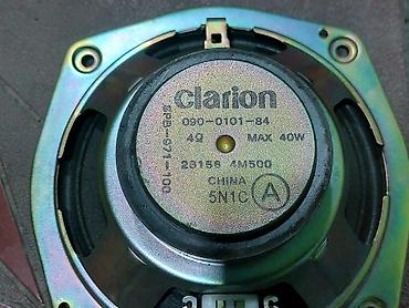 clarion: Nissan sunny arxa polka dinamiki 1 ed isleyir. Clarion dinamik — 2