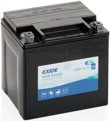 Soyutma və qızdırma sistemləri: АККУМУЛЯТОР EXIDE AGM12-31 R+ 30AH 430А (EN) Аккумулятор Exide AGM
