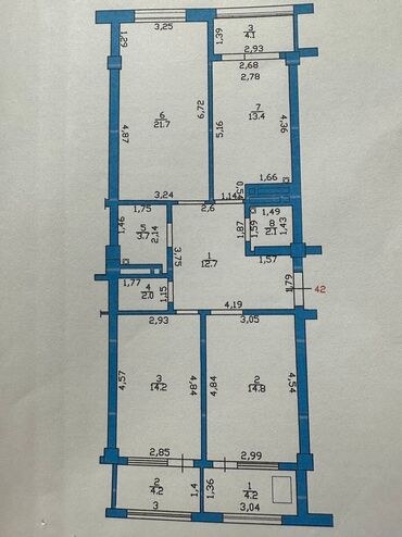 Продажа квартир: 3 комнаты, 100 м², Элитка, 14 этаж, Евроремонт