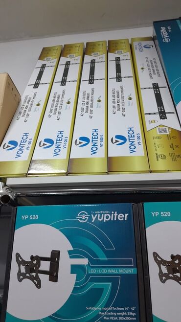 Kronşteynlər: Televizor üçün universal divar kronşteyni, 42-90düyməyə qədər — 3