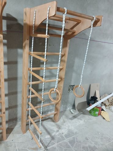 İsveç divarları: 🏋️ İsveç Divarı – Evdə Sağlam Həyat! Uşaqlar və böyüklər üçün ideal — 5