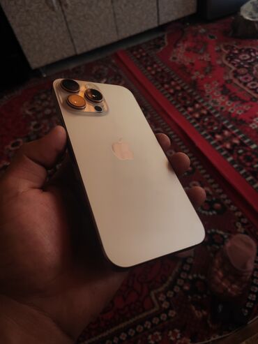 пассивное сетевое оборудование maxxter: IPhone 16 Pro Max, Колдонулган, 256 ГБ, Matte Gold, Каптама, Кабель, Коргоочу айнек, 100 %