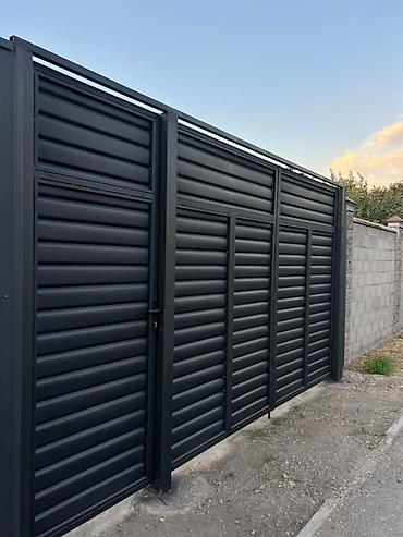 Металлические заборы: ВСЕ ФОТО РАБОТ НАШИ!!! Устанавливаем Заборы из профнастила — 14