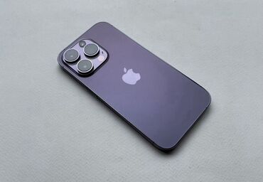 телефондор буу: IPhone 14 Pro, Б/у, 128 ГБ, Deep Purple, 86 %