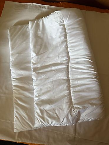 dečije posteljine pepco: Dečiji jorgančić u dobrom stanju, beli, dimenzije 113 cm x 80 cm — 2