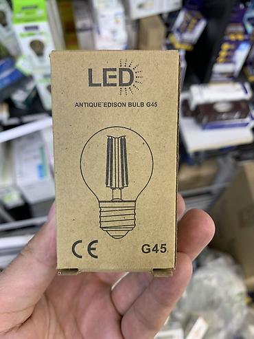 пялный лампа: LED-лампа «Antique Edison Bulb» G45 Характеристики: - Тип — 1