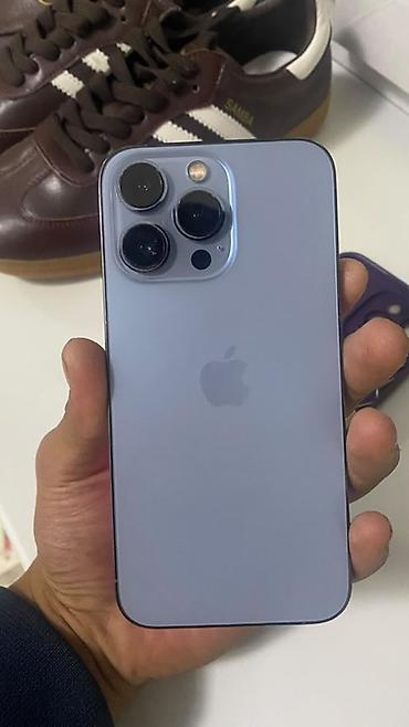 IPhone 13 Pro, Б/у, 128 ГБ, Синий, Чехол, 73 %