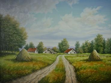 Slike i ramovi: Umjetničke slike urađene u tehnici ulje na platnu. Radim i ostale — 14