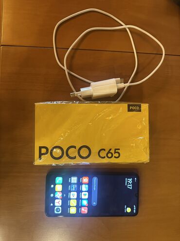 Poco: Poco C65, 128 GB, rəng - Qara, Face ID