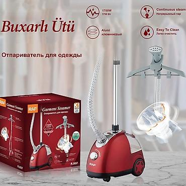 паровой утюг для вертикальной глажки в баку: №: 7518 Məhsulun adı: Vertikal buxarlayıcı RAF SPRK_R.3037 1700W - — 1