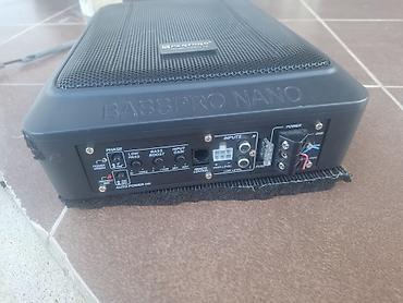 Avtoelektronika: JBL BassPro Nano – avtomobil üçün aktiv subwoofer Xüsusiyyətlər: - — 1