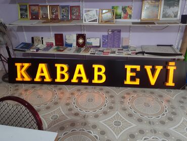 Reklam, çap: Xidmət: Reklam lövhələri və işıqlı hərflərin hazırlanması Təsvir: - — 4