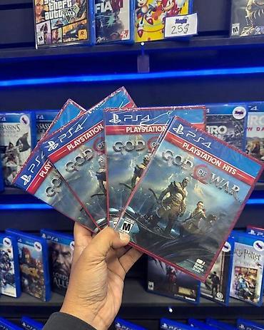 PS4 üçün "God of War" oyun diski Playstation 4 üçün original oyun