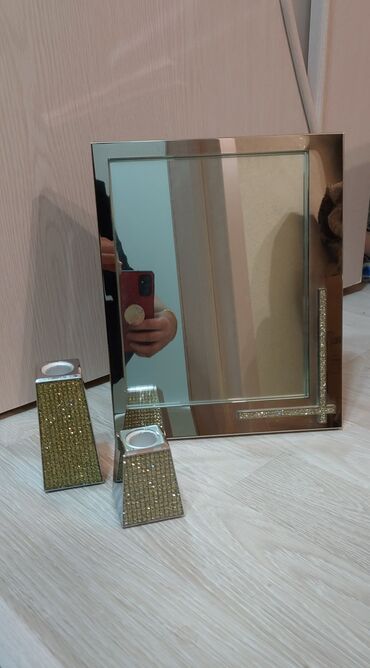 dekor toy ucun: Güzgü Table mirror, Kvadrat