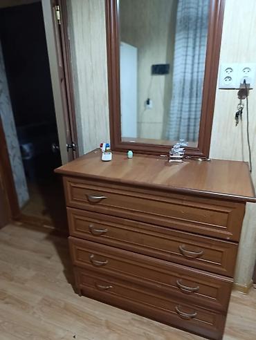 Комоды для одежды: Комод для одежды, Б/у, С зеркалом, МДФ, цвет - Коричневый, Самовывоз — 2