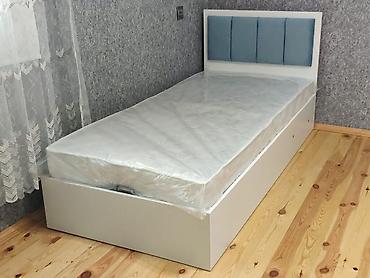 Çarpayılar: Yeni, Təknəfərlik çarpayı, Bazalı, Matras ilə, Siyirməsiz, Azərbaycan — 2
