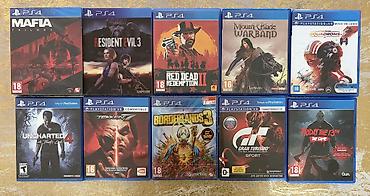Oyun diskləri: PlayStation oyun diskləri – PS2, PS3, PS4 üçün — 30