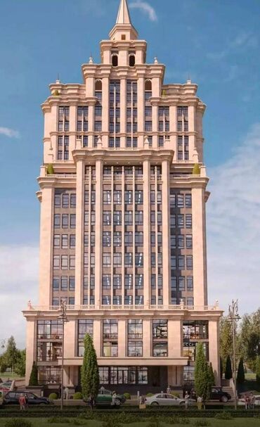 квартира берилет мкр кок жар: 1 комната, 42 м², Элитка, 17 этаж, ПСО (под самоотделку)