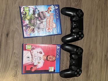 PS4 (Sony Playstation 4): Sony PlayStation 4 Pro oyun konsolu Yaxsi veziyettedir. Dəstəyə — 2