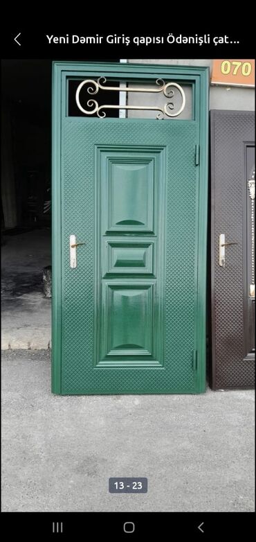 Giriş qapıları: Yeni Giriş qapısı Zamok və çərçivə ilə, Zəmanətli, Ödənişli quraşdırma, Ödənişli çatdırılma, Rayonlara çatdırılma — 5