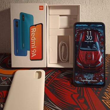 телефон редми буу: Redmi, Redmi 9A, Колдонулган, 32 ГБ, түсү - Кара, 2 SIM