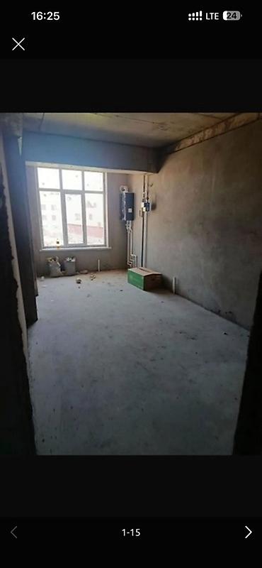 mega hous: 1 комната, 48 м², Средний Джал Элитка, Мансарда этаж, ПСО (под самоотделку) — 6