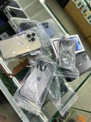 айфон 15 рассрочка: IPhone 13 Pro, Колдонулган, 256 ГБ, Каптама, Заряддоочу түзүлүш, Коргоочу айнек, Бөлүп төлөө менен