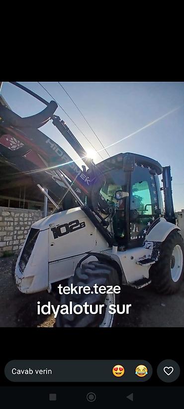 ekskavatör: Hidromek 102B ekskavator-yükləyici - Model: Hidromek 102B - İl: 2012 — 2