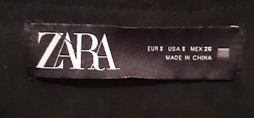 saçaqlı papışlar: ZARA qadın kardiqanı - Rəng: qara - Ölçü: S (EUR S / USA S / MEX 26) - — 2