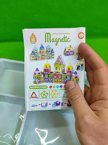magic stick: Конструктор магнитный для детского развития🔴🔵🟣 Комплектация товара — 8
