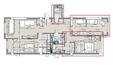 building: 3 комнаты, 137 м², Асанбай мкр Элитка, 8 этаж, Дизайнерский ремонт — 2