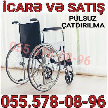 pulsuz uce: Məhsul: Manual əlil arabası – icarə və satış Xüsusiyyətlər: - Yüngül — 1
