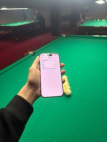 telefon satlsl: IPhone 16 Pro Max, 256 GB, Gümüşü, Simsiz şarj — 8