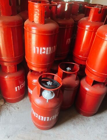 дом вещи: Комплект 27л бу с газом и редуктором комплект шланги 2 метра. газ