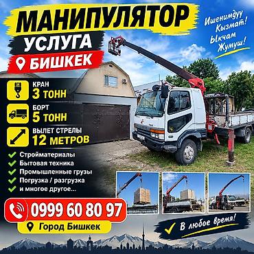 Стрела 12 м, 3 т, Борт 5 кг