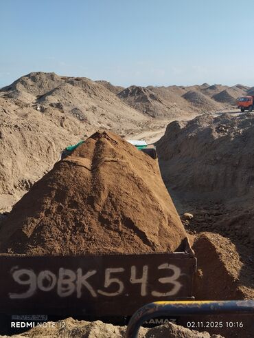 Avtoservis, nəqliyyatın təmiri: Qum və çınqıl materiallarının daşınması və təchizatı xidməti. -