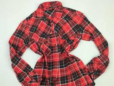 czerwona dopasowana sukienki: Shirt, SinSay, XS (EU 34), condition - Very good