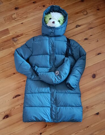 купить купальник в баку: Məhsul: Uzun, kapüşonlu puffer qış gödəkçəsi + uyğun bel/çiyin çantası