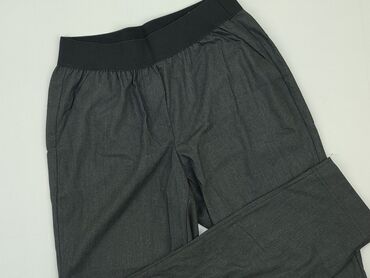 legginsy z polarem damskie: Material trousers, S (EU 36), condition - Very good